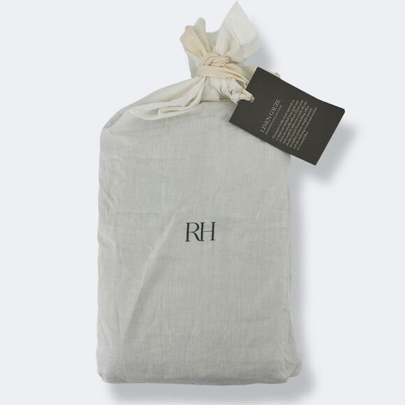 Restoration Hardware Linen Gauze Tufted Sham Mist Gray Lumbar Size 14" X 22" - Picture 7 of 7